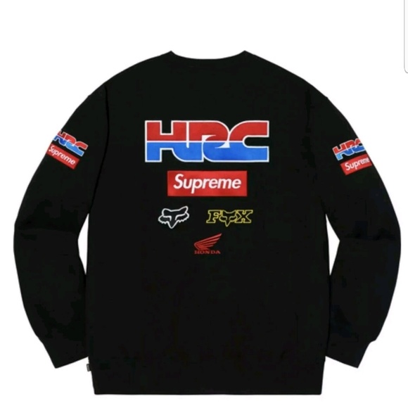 supreme honda sweater
